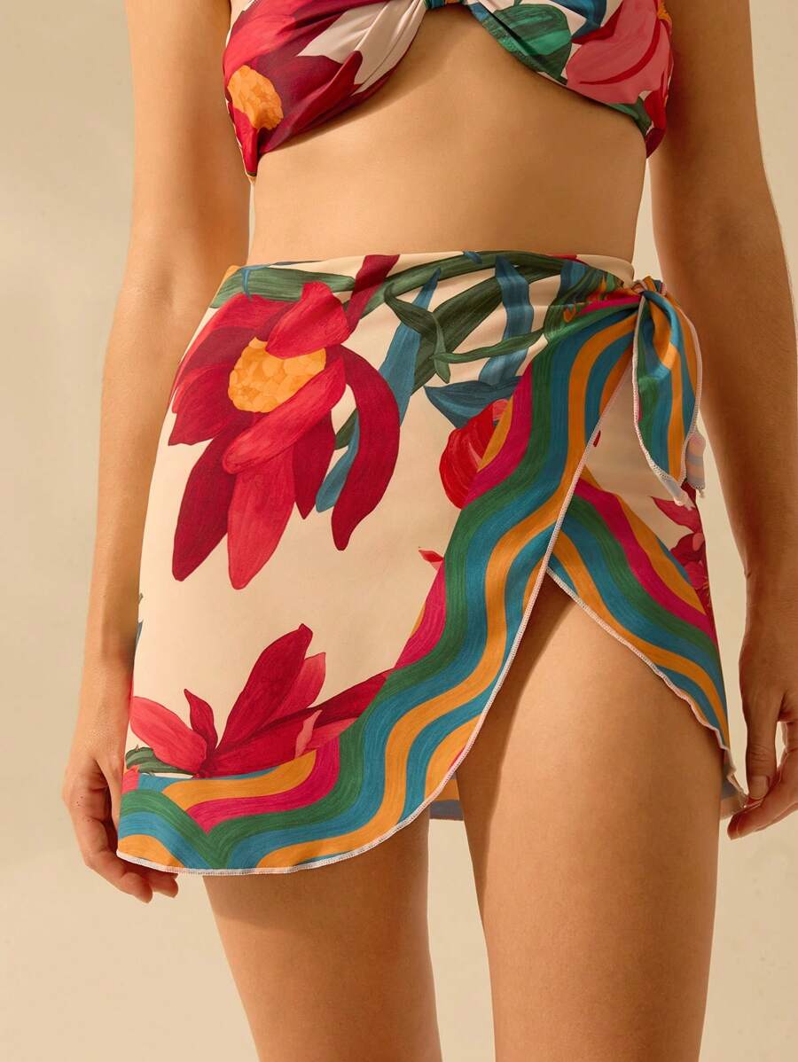 Conjunto Biquíni e Saída Marinha
