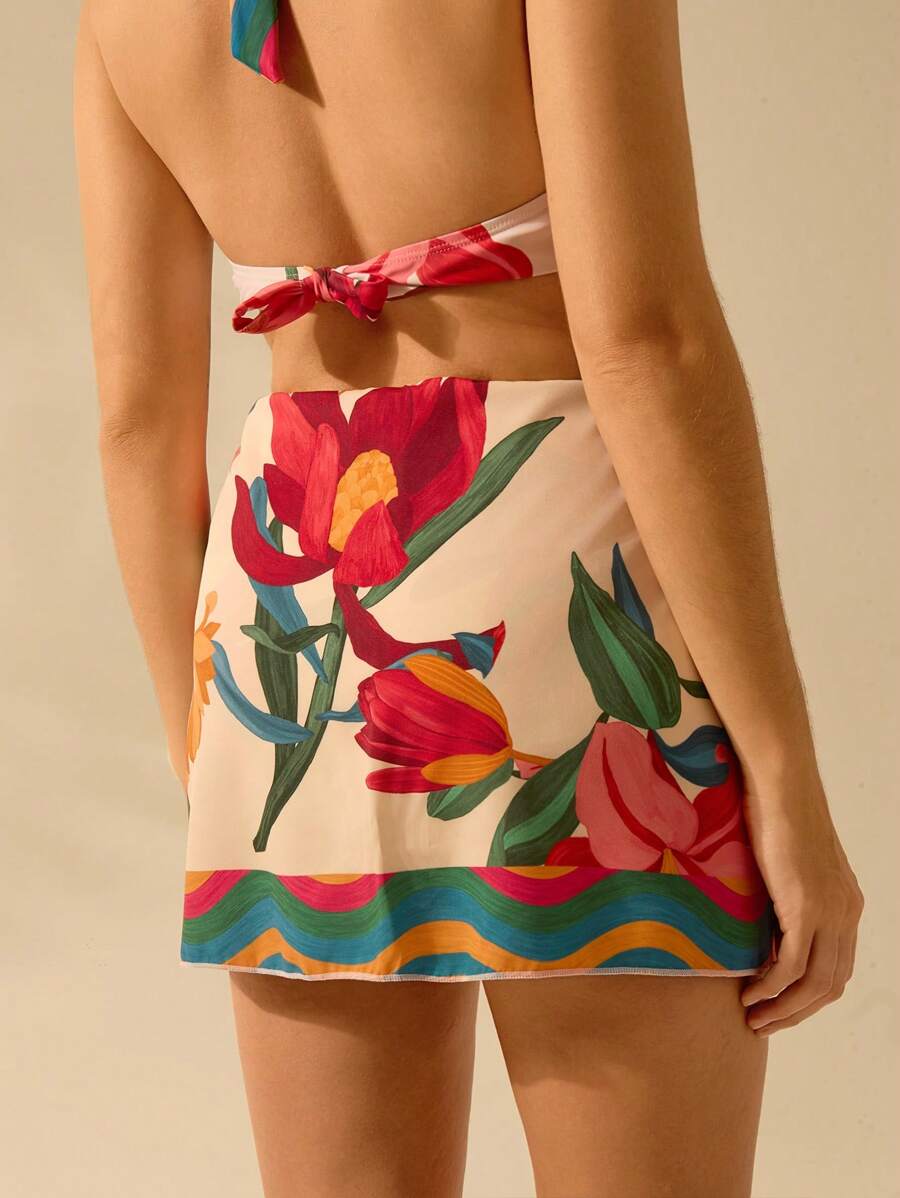 Conjunto Biquíni e Saída Marinha