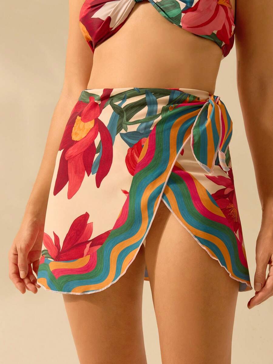 Conjunto Biquíni e Saída Marinha