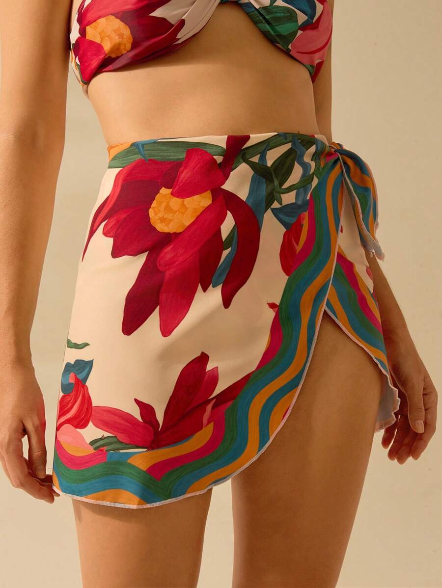 Conjunto Biquíni e Saída Marinha