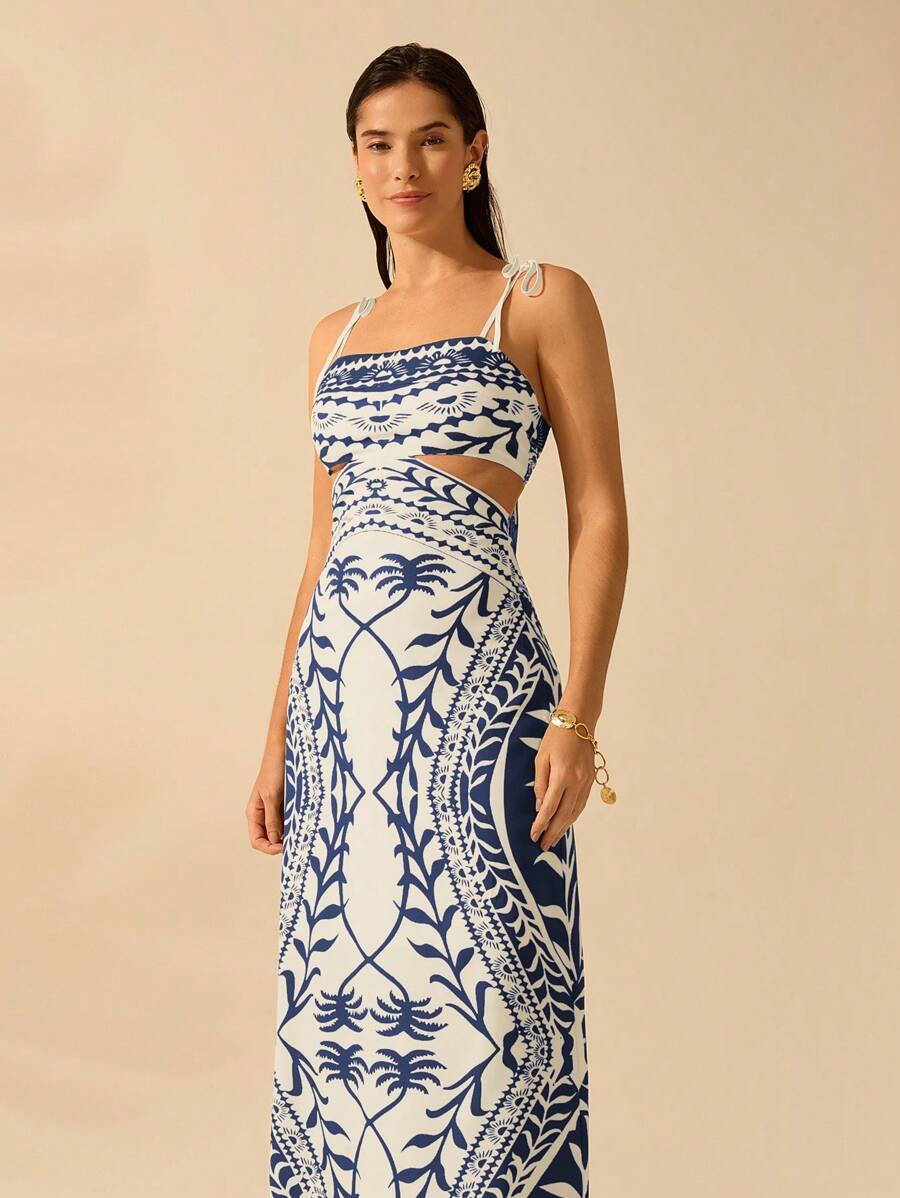 Vestido Longo Bohemian Coqueiro