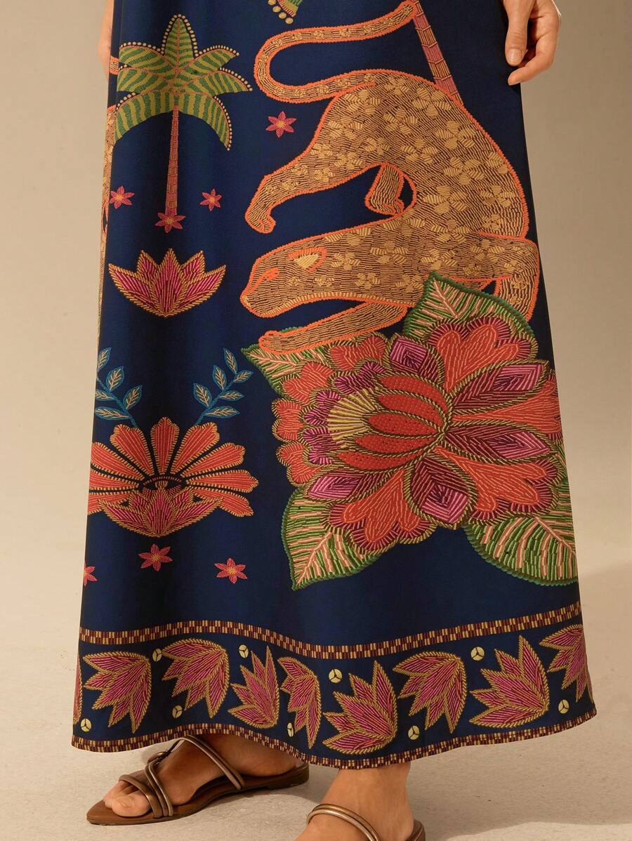 Vestido Longo Ellegant Casual