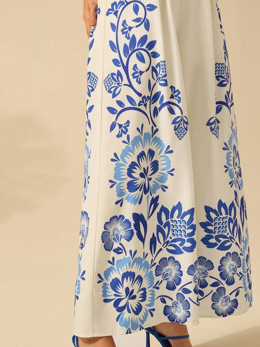 Macacão Tropical Azul