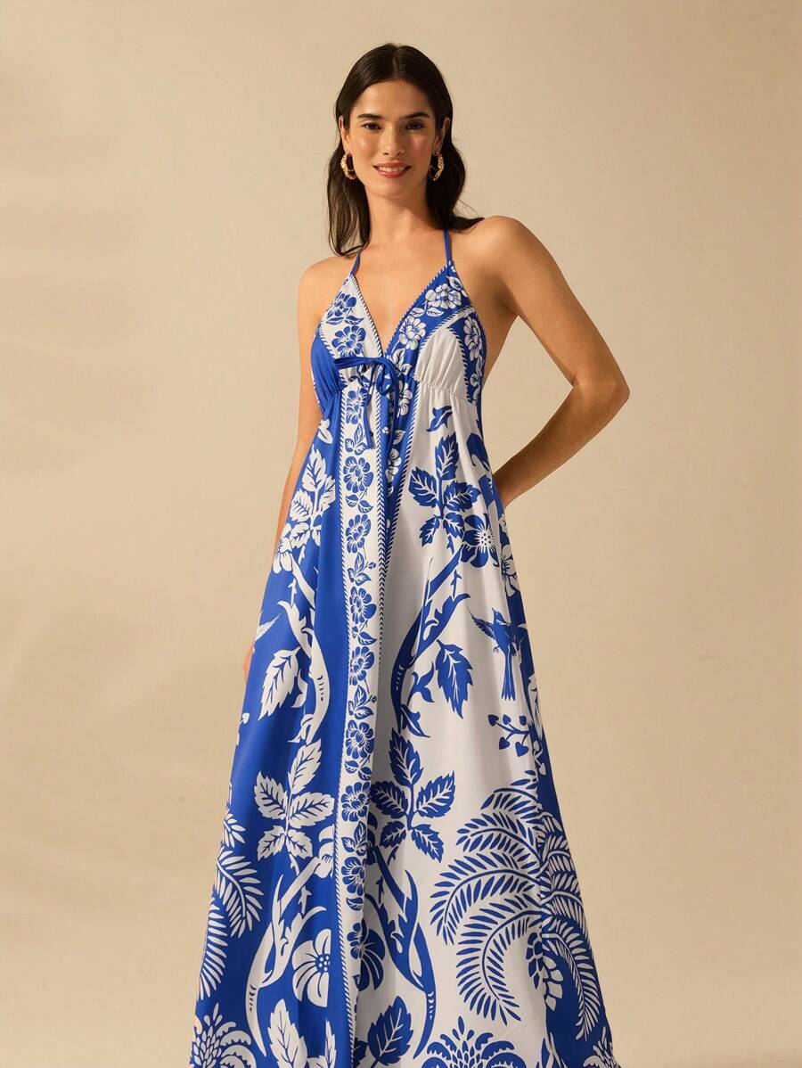 Vestido Longo Verão Coqueiro