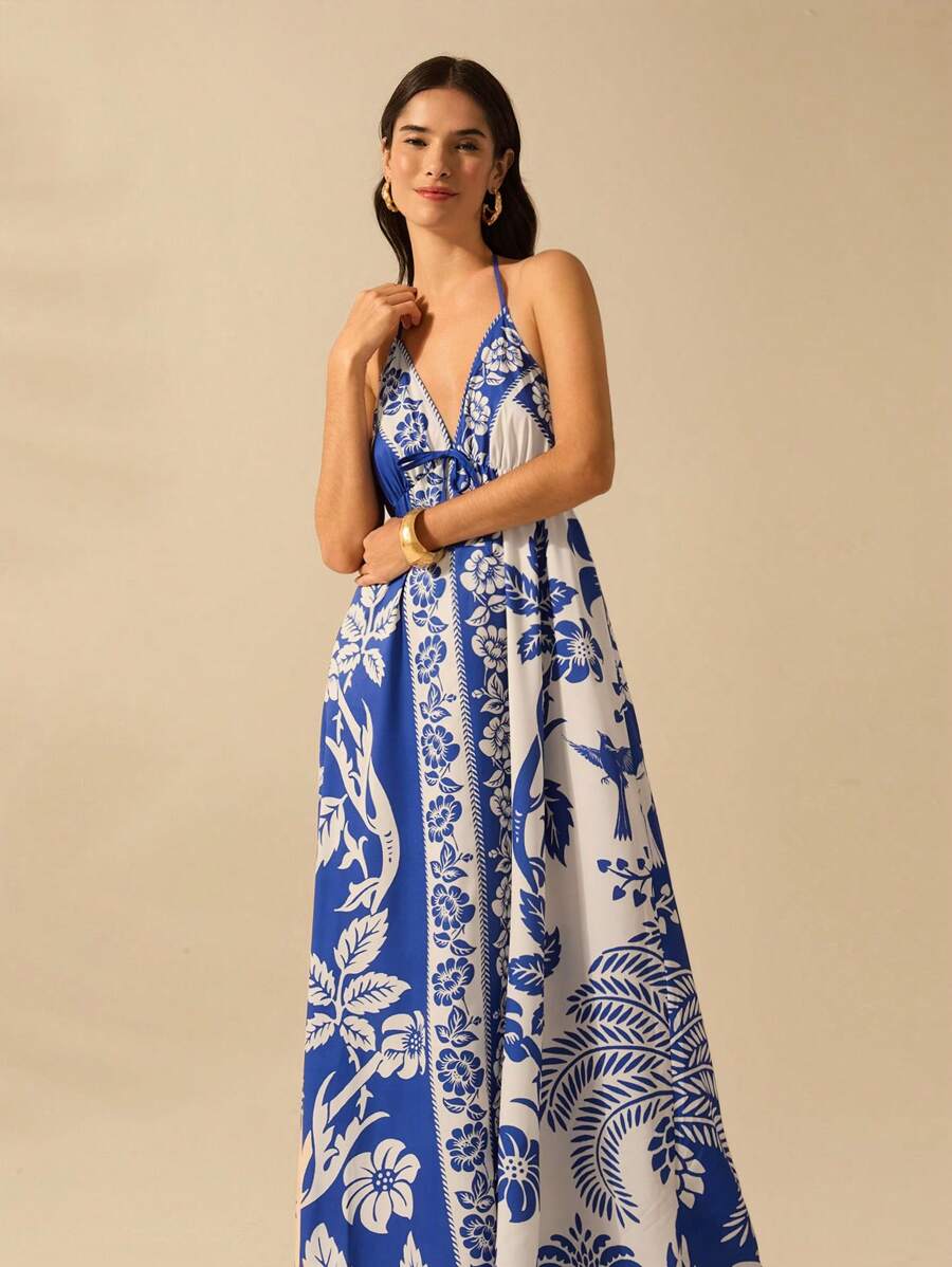 Vestido Longo Verão Coqueiro