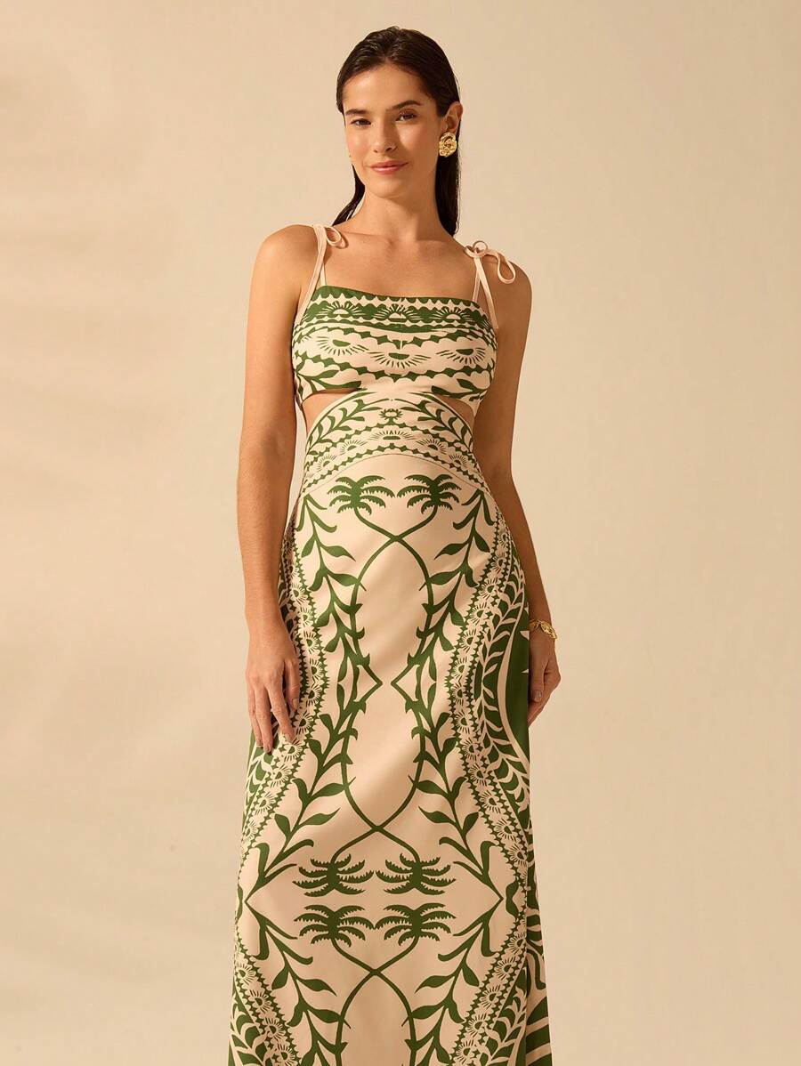 Vestido Longo Bohemian Coqueiro