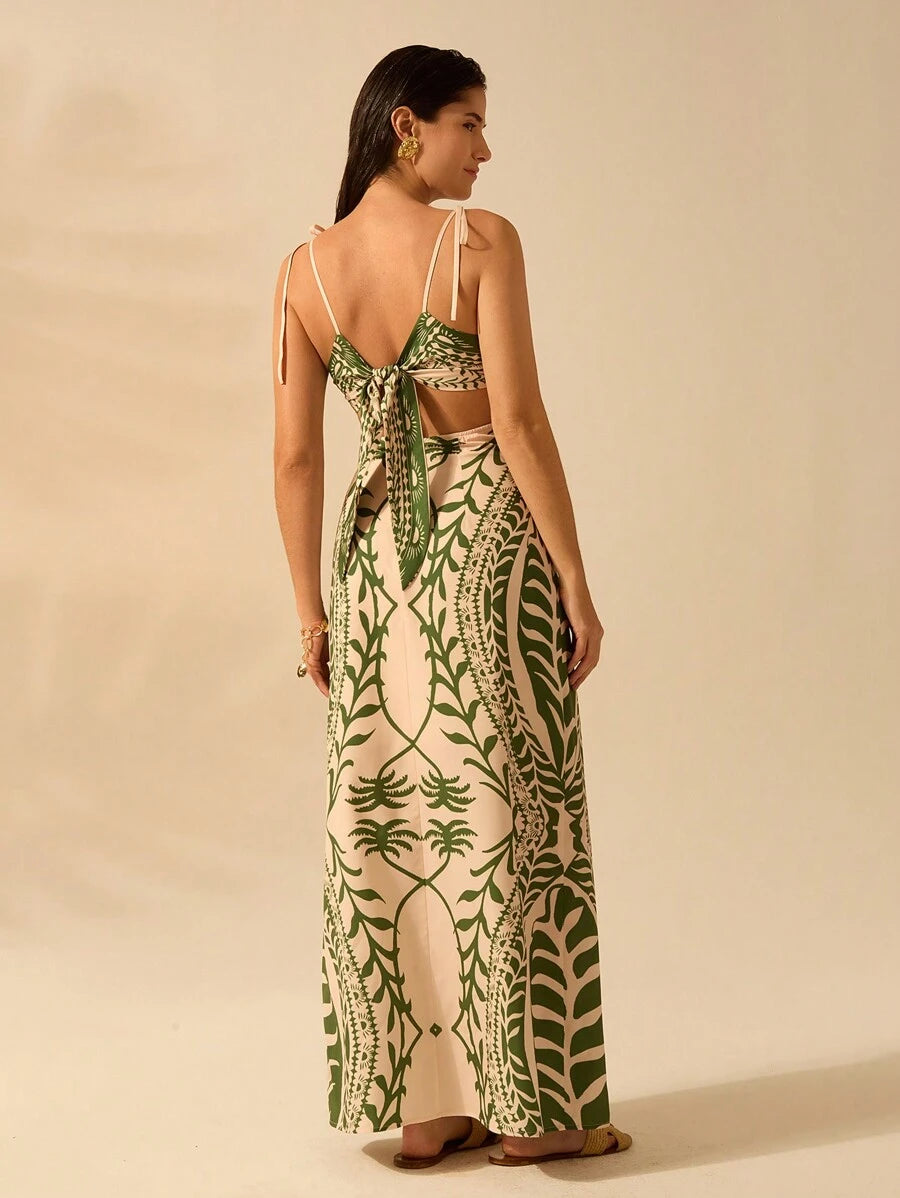 Vestido Longo Bohemian Coqueiro