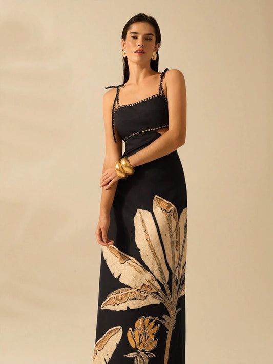 Vestido Longo Verão Bananeira