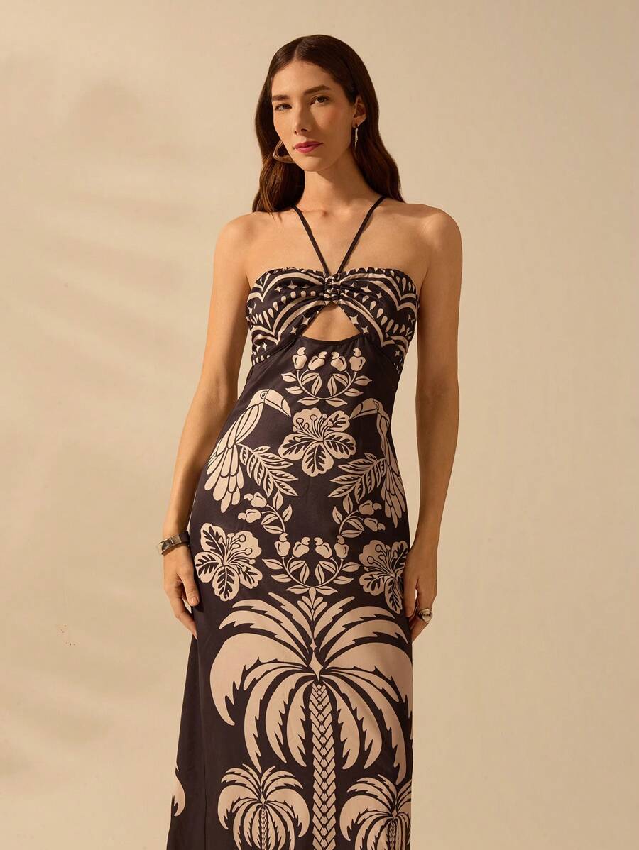 Vestido Longo Bird Summer