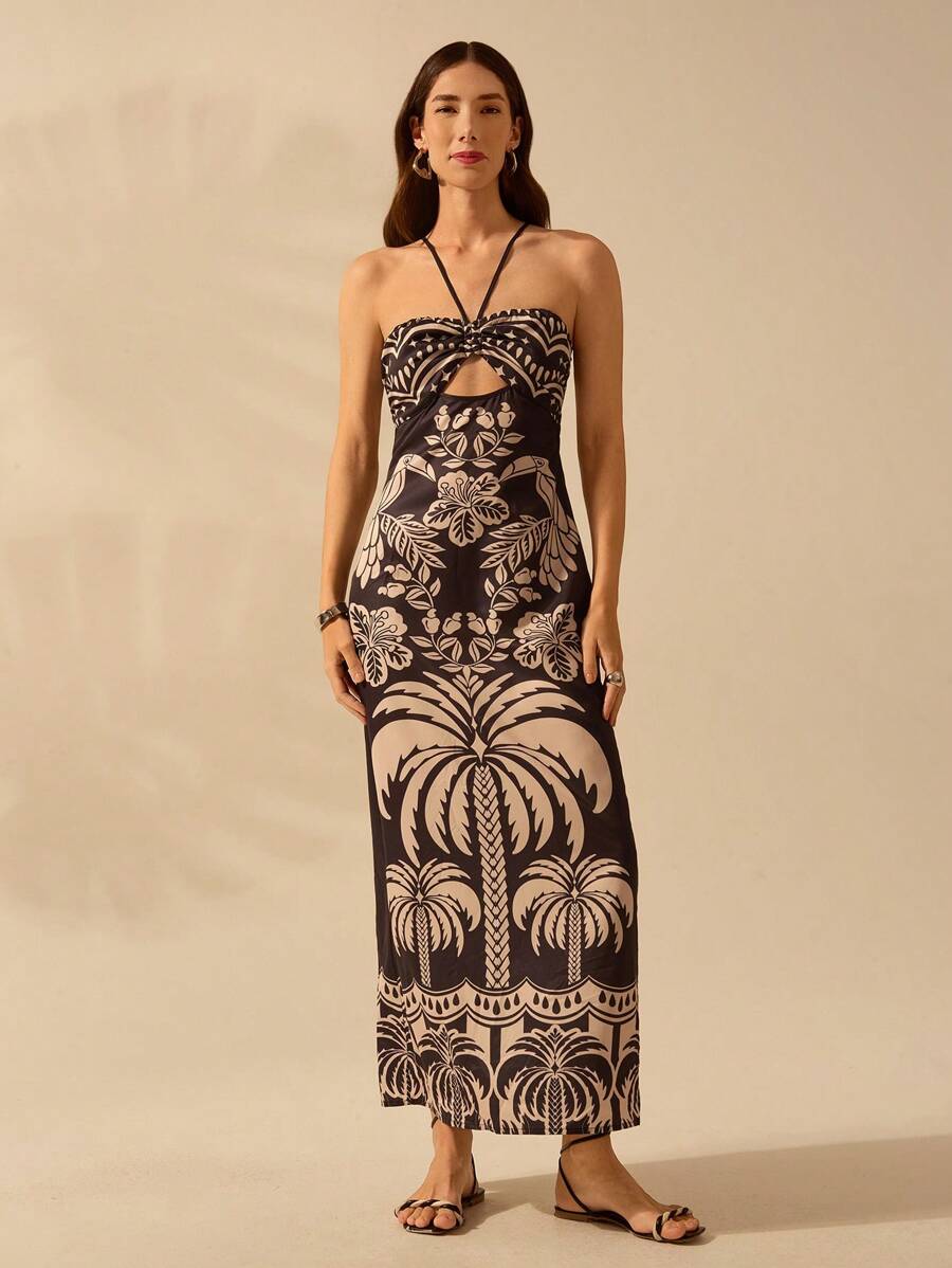 Vestido Longo Bird Summer