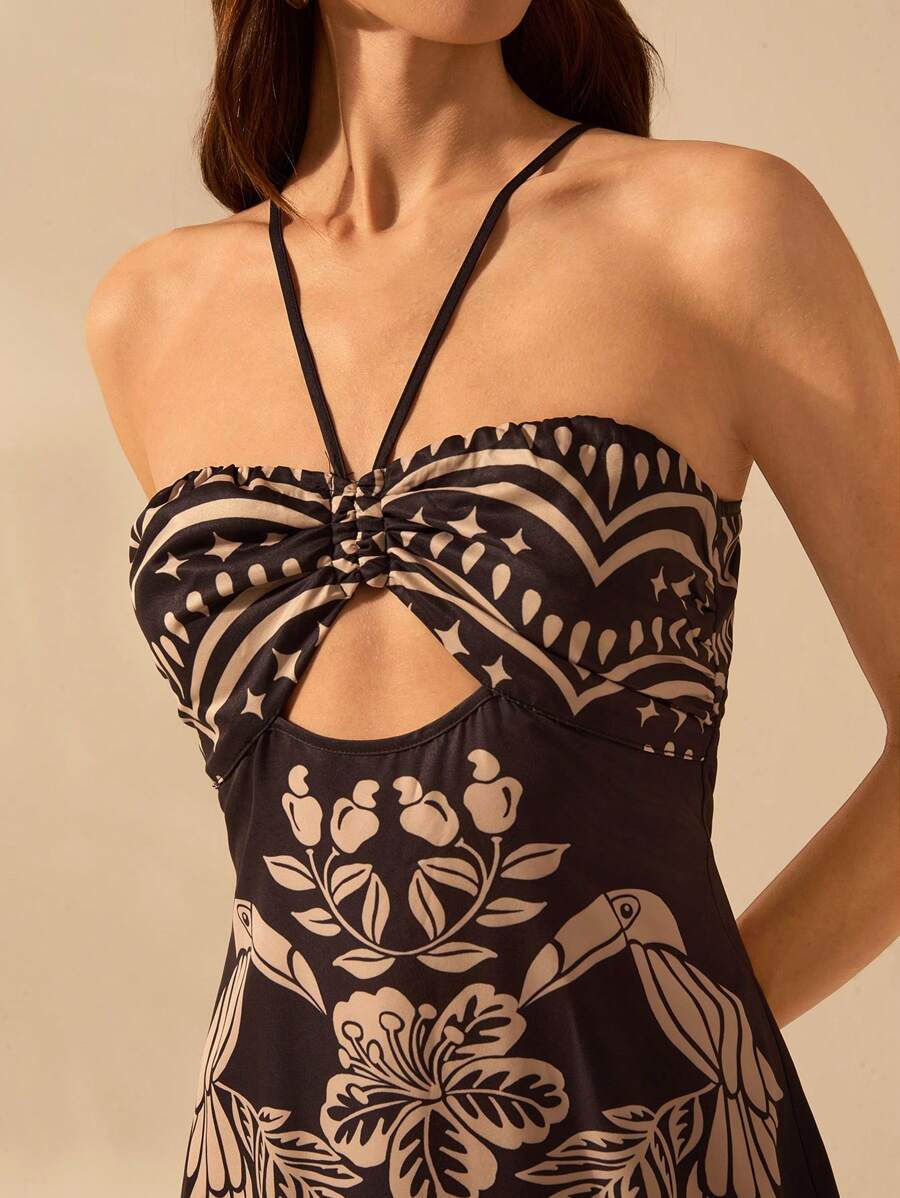 Vestido Longo Bird Summer