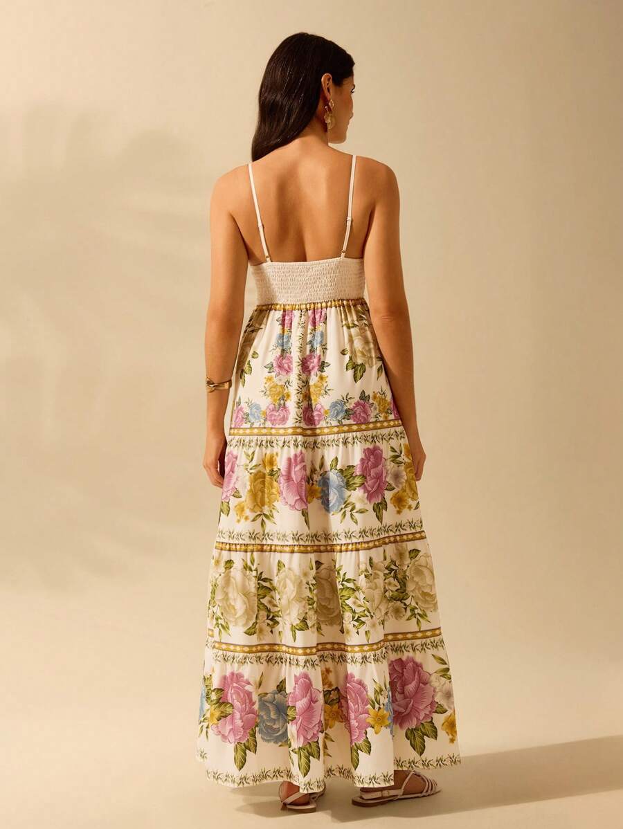 Vestido Longo Summer Flower