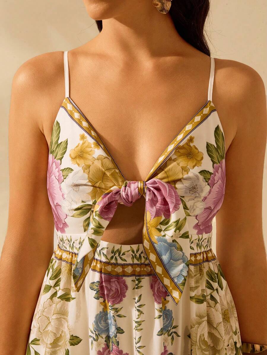 Vestido Longo Summer Flower