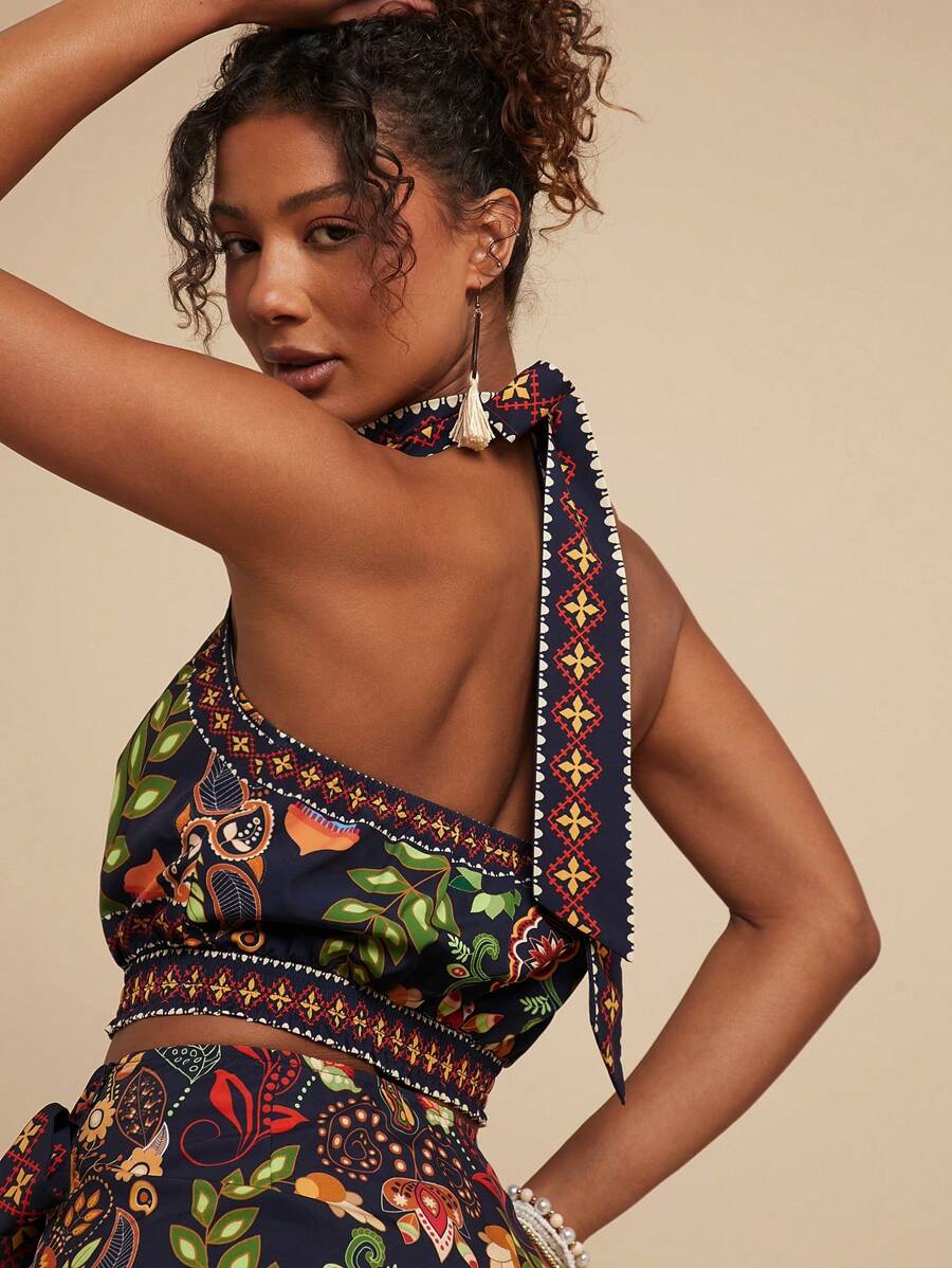 Regata Cropped Vegetal