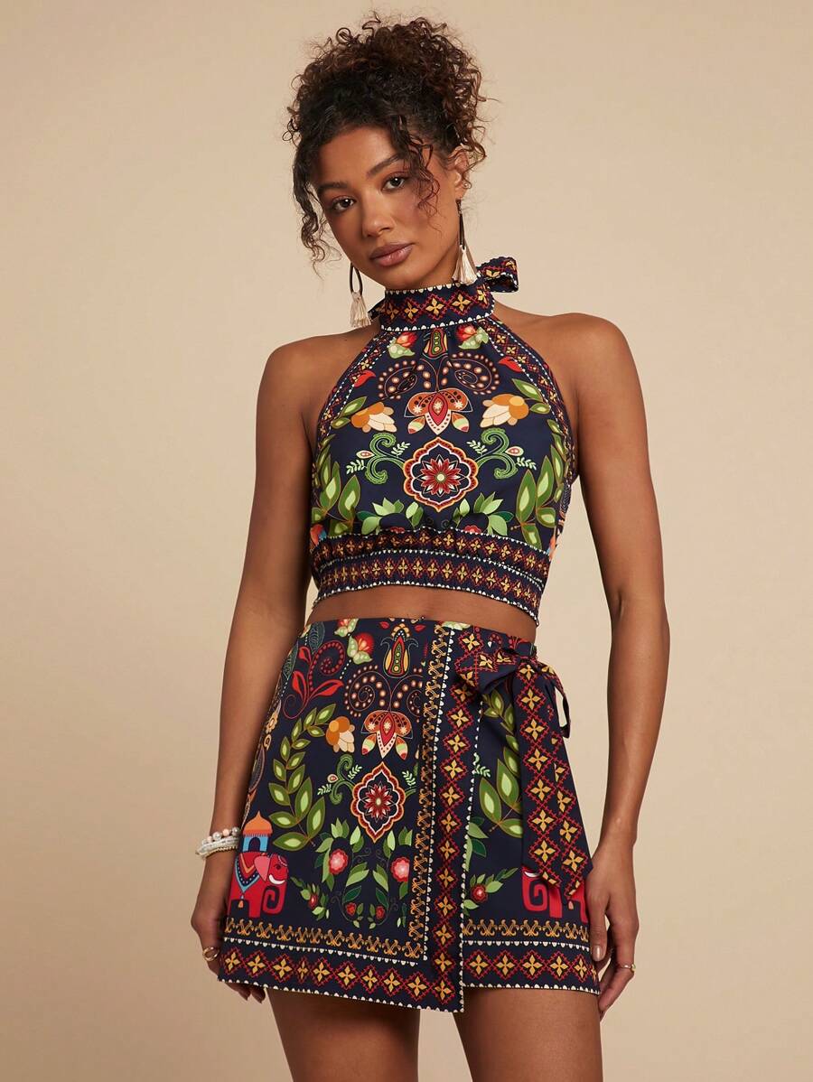 Regata Cropped Vegetal
