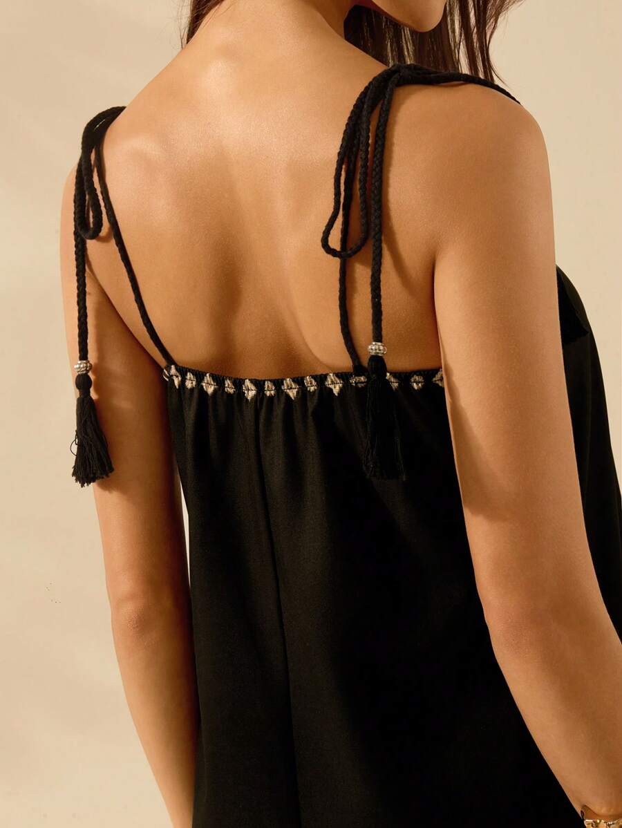 Vestido Longo Casual Vintage