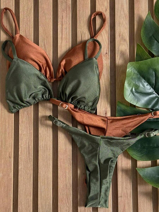 Kit 2 Conjuntos Biquínis Tropivie