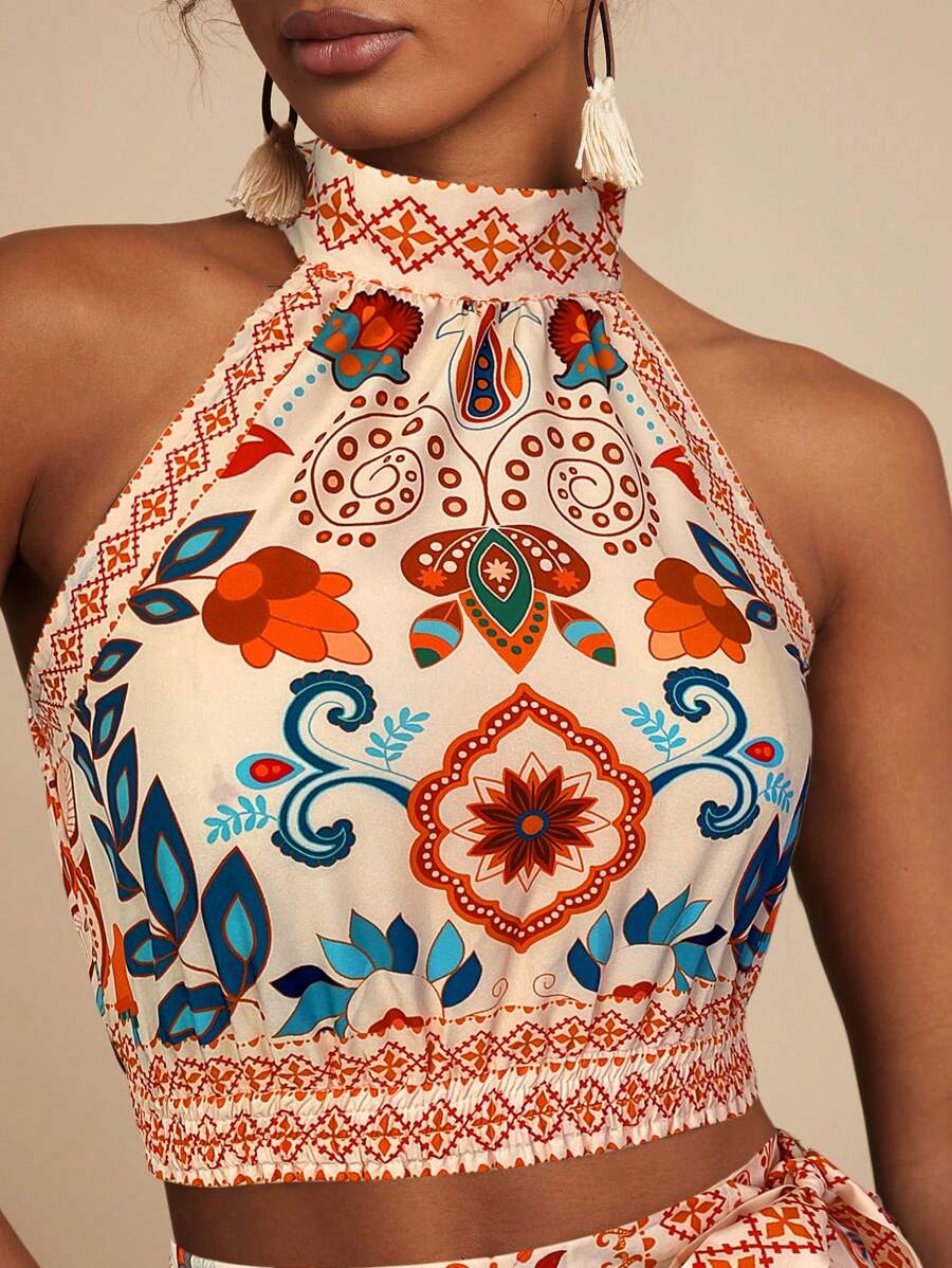 Regata Cropped Vegetal