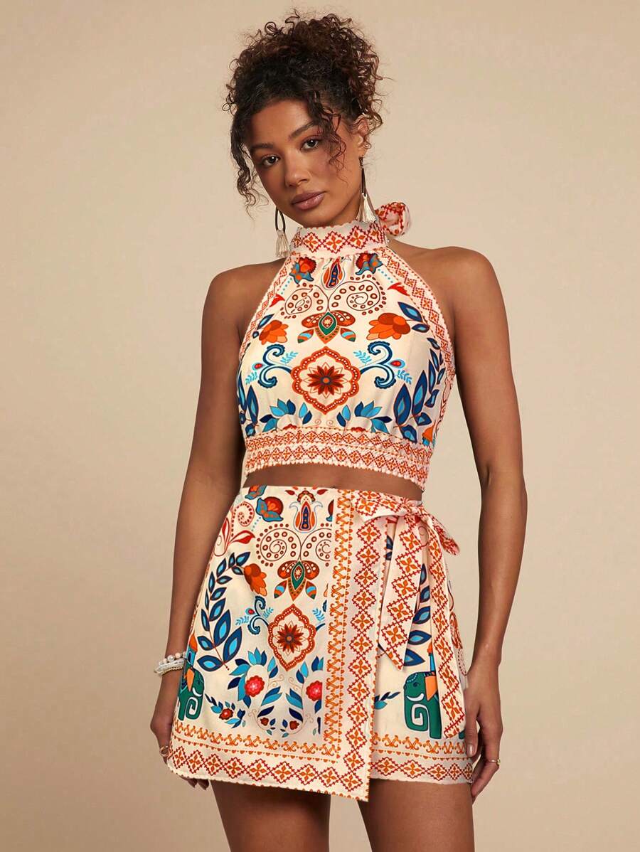 Regata Cropped Vegetal