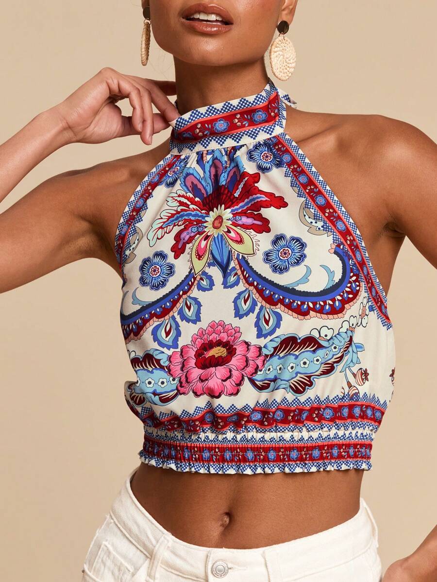 Regata Cropped Vegetal