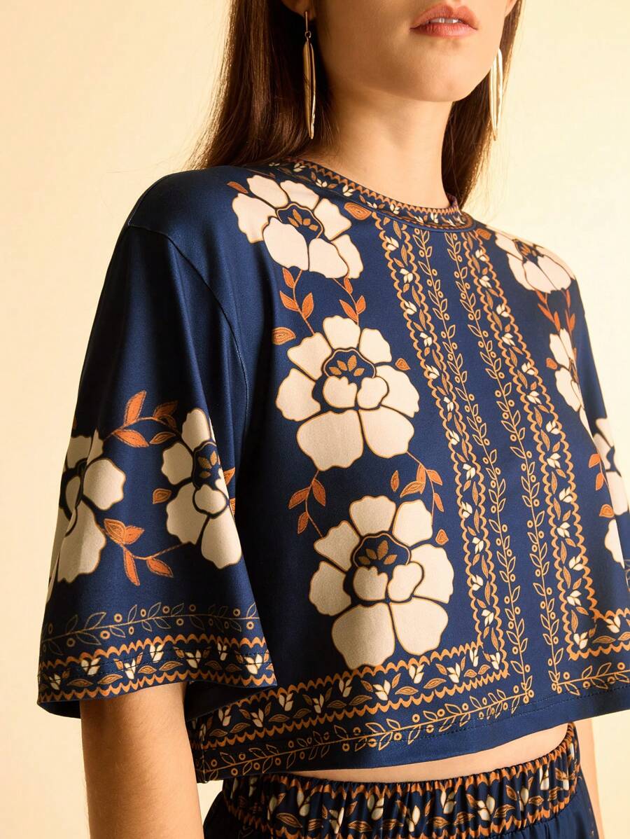 Conjunto Camisa e Calça Harém