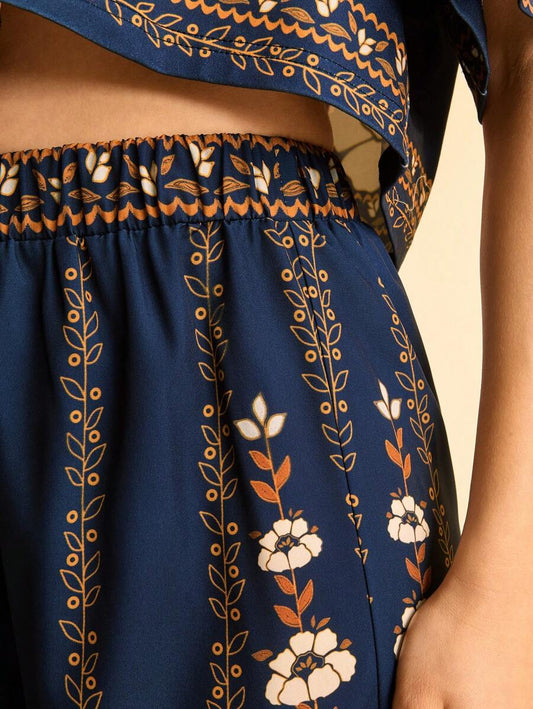 Conjunto Camisa e Calça Harém